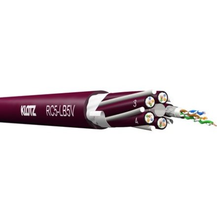 Klotz RC5-LB5V Multiple-LAN | Tlig och flexibel multi CAT5 kabel fr mobilt bruk