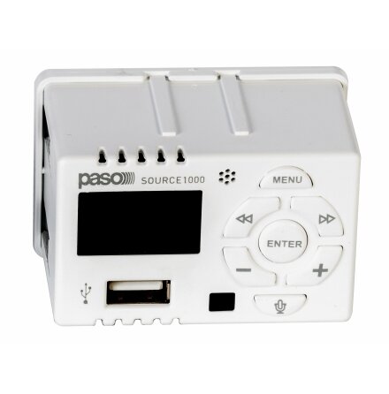 PASO SOURCE-1000W | Mixer / mediaspelare med BT