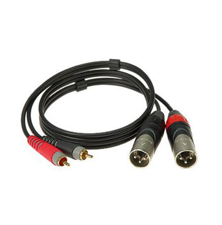 Klotz AT-CM | Kabel med RCA-XLR Hane